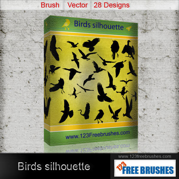 Birds Silhouettes Free Vector Pack
