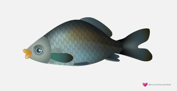 Vector Fish – Carp Free Image