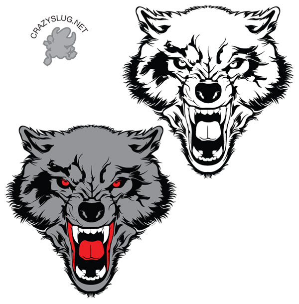 Free Wolf Vector