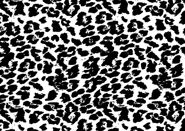Vector Leopard Print Background