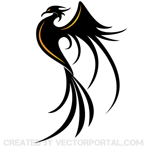 Phoenix Bird Vector Image
