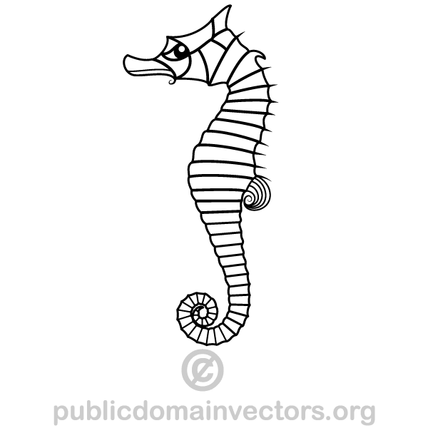 Seahorse Vector Image