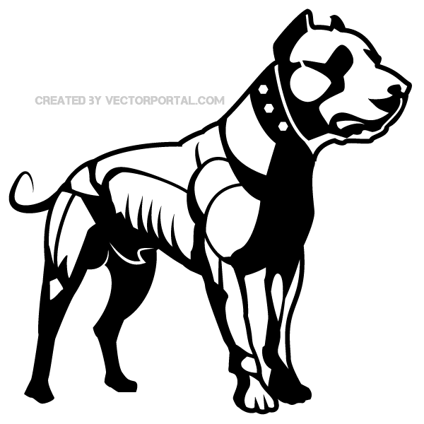 Dog Clip Art Vector