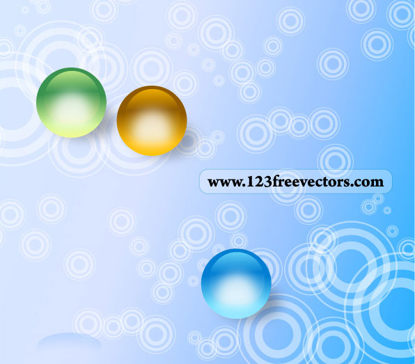 Abstract Circle Background Vector