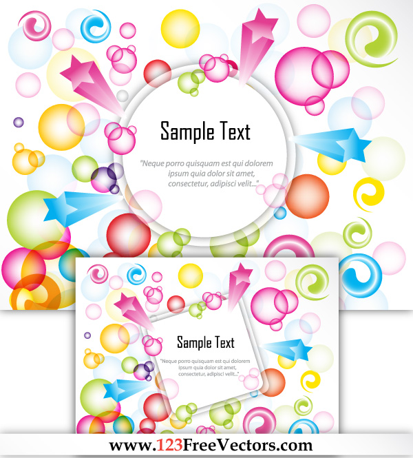Free Colorful Text Box Graphics