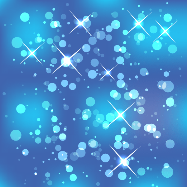 Blue Sparkling Free Vector Background