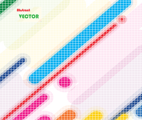 Free Vector Abstract Multicolor Lines Background