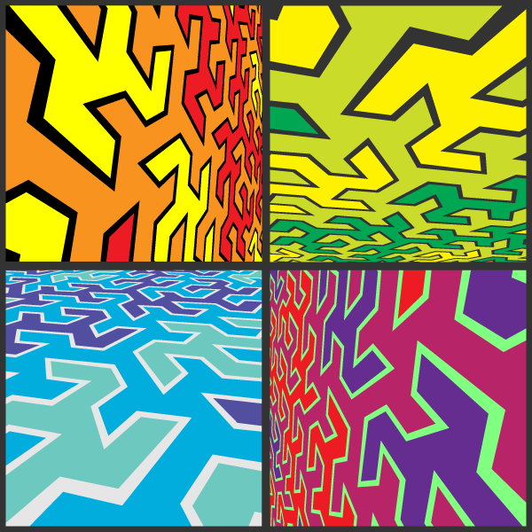 Abstract Pop Art Free Vector Background