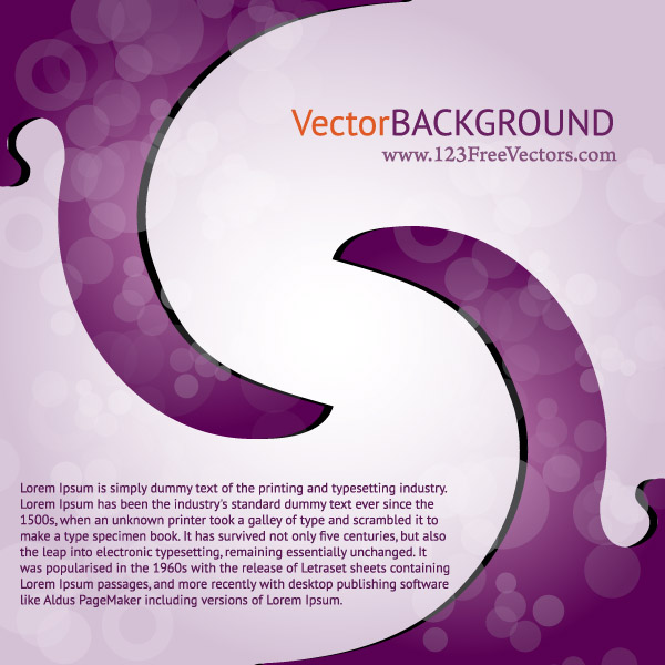 Abstract Purple Vector Background