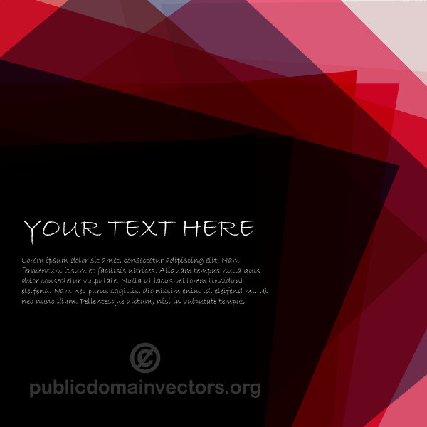 Abstract Vector Background with Your Text