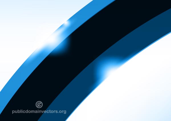 Vector Abstract Blue Wallpaper Design
