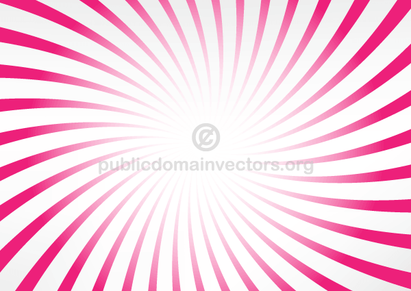 Pink Radial Stripes Graphics Background