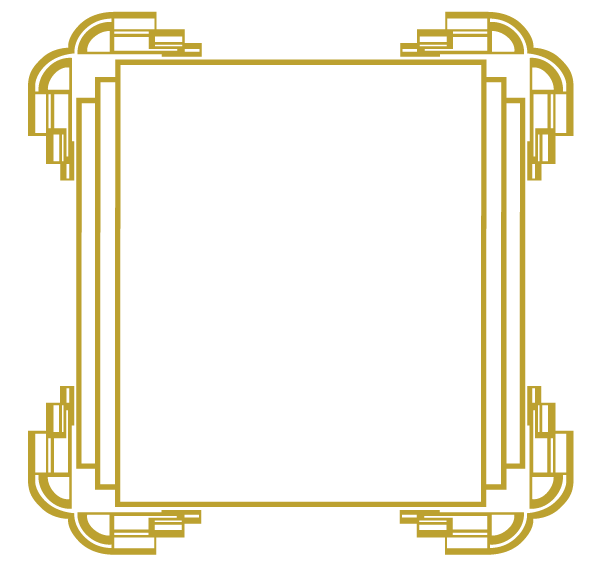 Vector Golden Frame Design