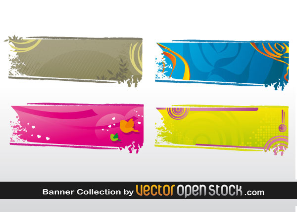 Banner Collection Illustration