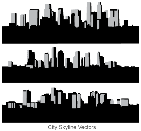 City Skyline Free Vector Art