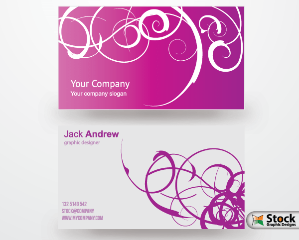Free Business Card Vector Templates