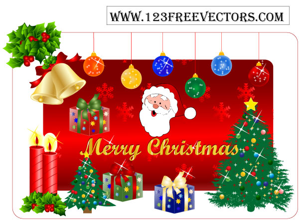 Christmas Gift Free Vector Pack