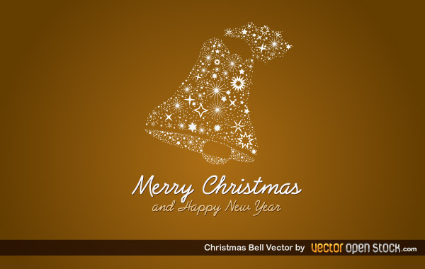 Christmas Bell Vector Graphics