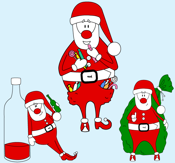 Santa Claus vector Graphics