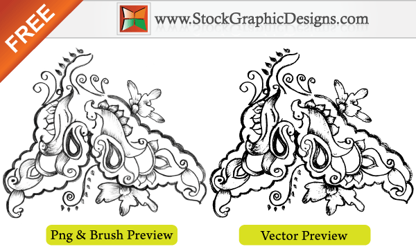 Sketchy Decorative Elements Free Vector Graphics