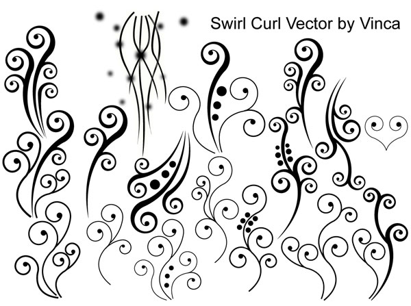 Swirl Curl Vector