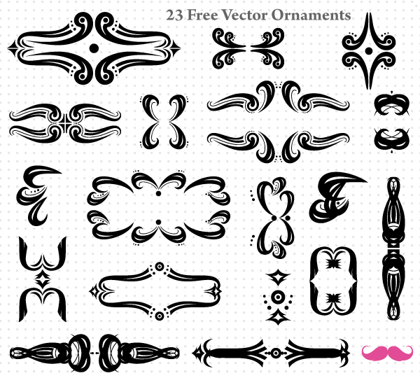 Ornaments Free Vector Graphics