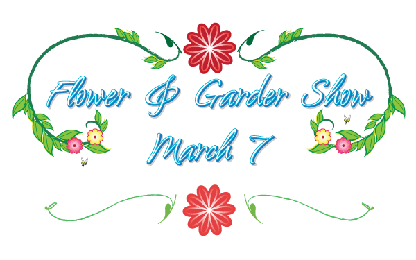 Vector Flower and Garden Show Logo