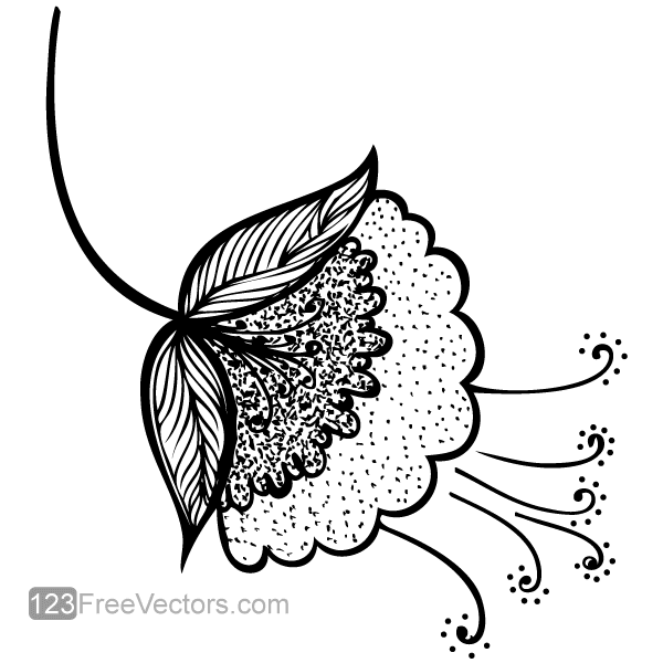 Vector Flower Clip Art