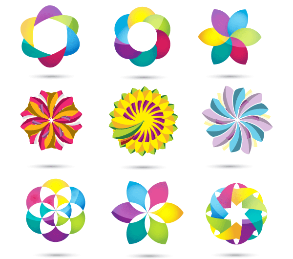 Spiral Pack Colourful Vector