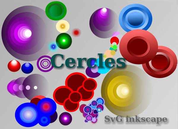 Vector Colorful Circles Graphics
