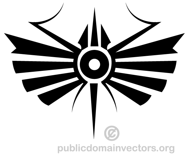 Decorative Tribal Symbol Image