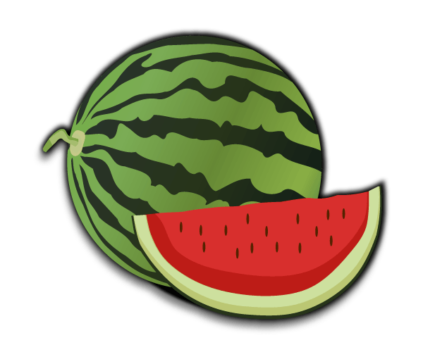 Vector Clip Art Watermelon