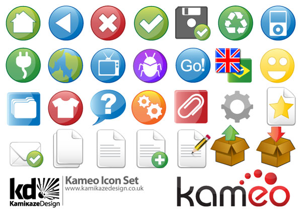 Kameo Icon Set