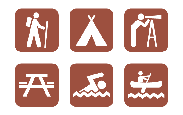 Free Camping Vector Icons