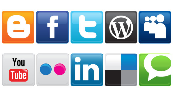 Free Social Media Icons Vector