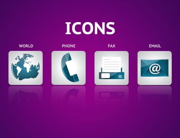 Free Contact Icons Vector Pack