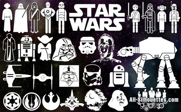 Star Wars Free Vector Symbols