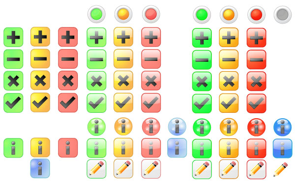 Vector Basic Icons Set