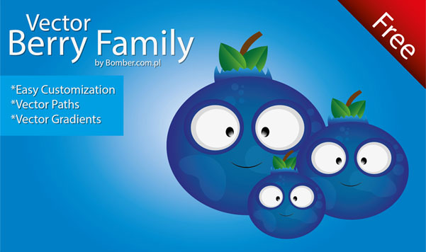 Berry Family Vector
