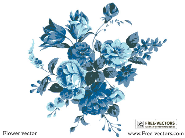 Free Vector Flowers Illustrator