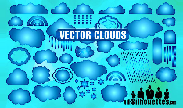 Clouds Free Vector Illustrator