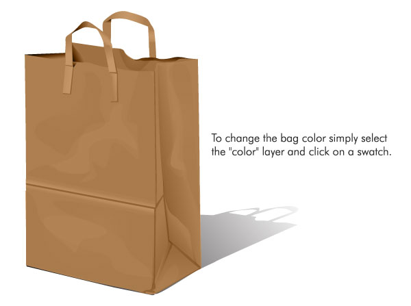Free Paper Bag Vector