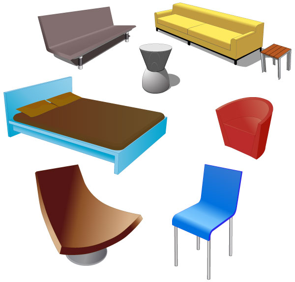 Free Furniture Vector Pack