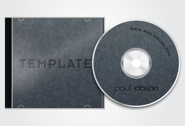 Vector CD and CD Cover Design Template