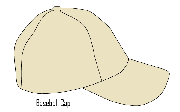 Vector Baseball Cap Template