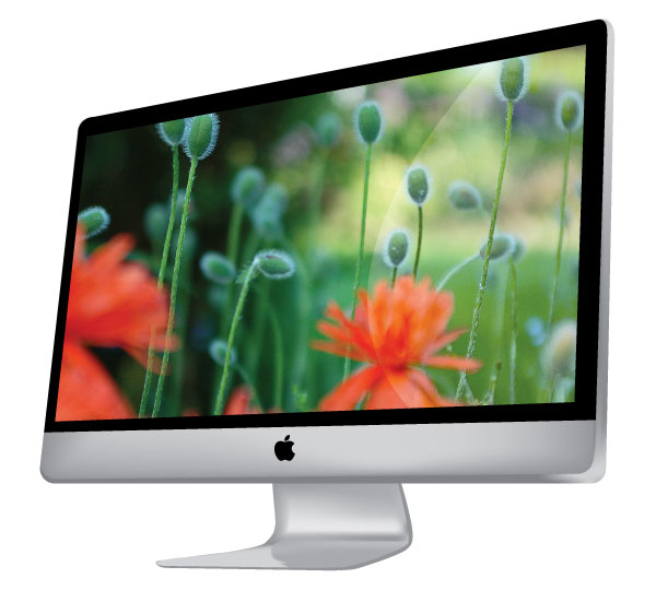 iMac Vector Image