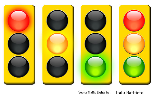 Free Vector Traffic Light