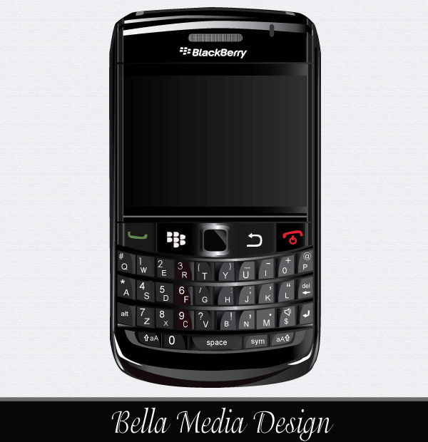 BlackBerry Bold 9700 Vector