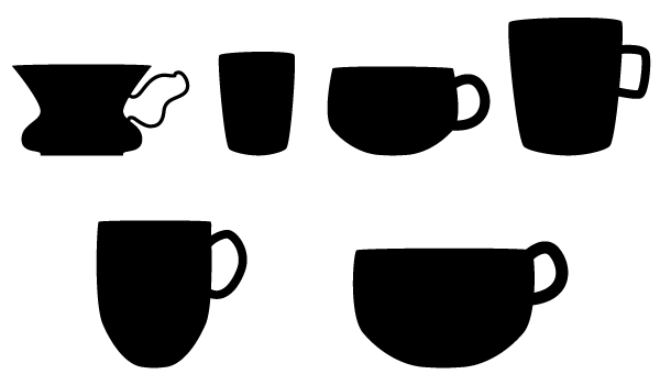 Vector Coffee Cup Silhouette