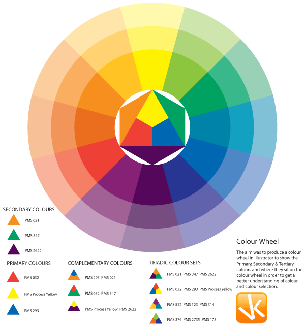 Colour Wheel Vector Illustration